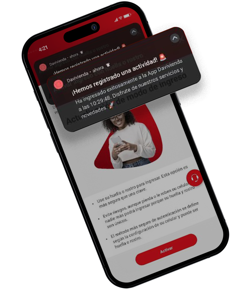 compruebe el mensaje de exito de activación